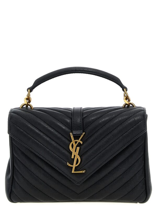 Black Calfskin Crossbody Bag