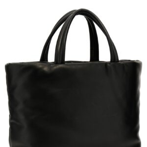 Black Lamb Leather Tote Bag - Jag Couture London