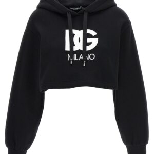Black Cotton Hoodie