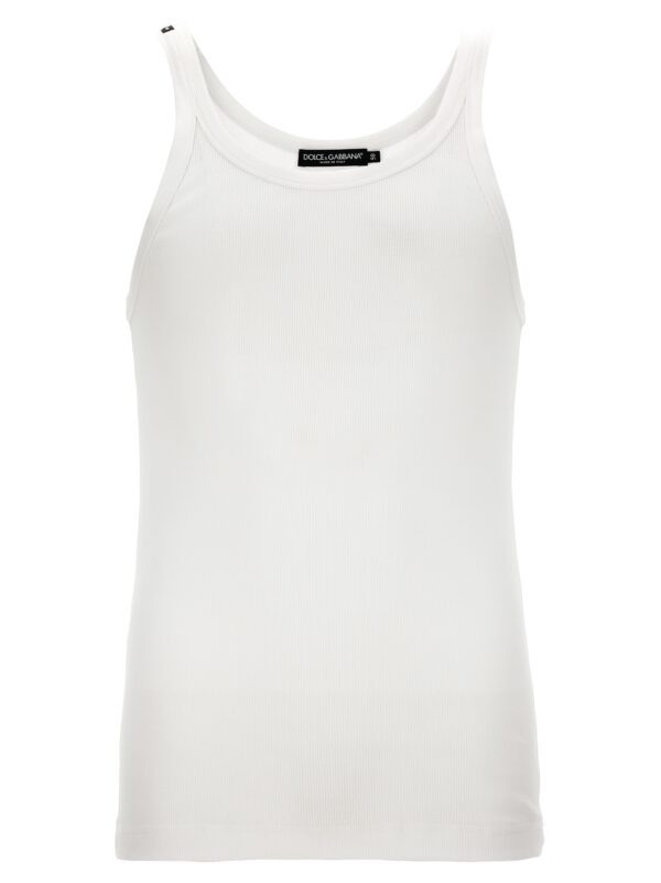 White Cotton Tank Tops