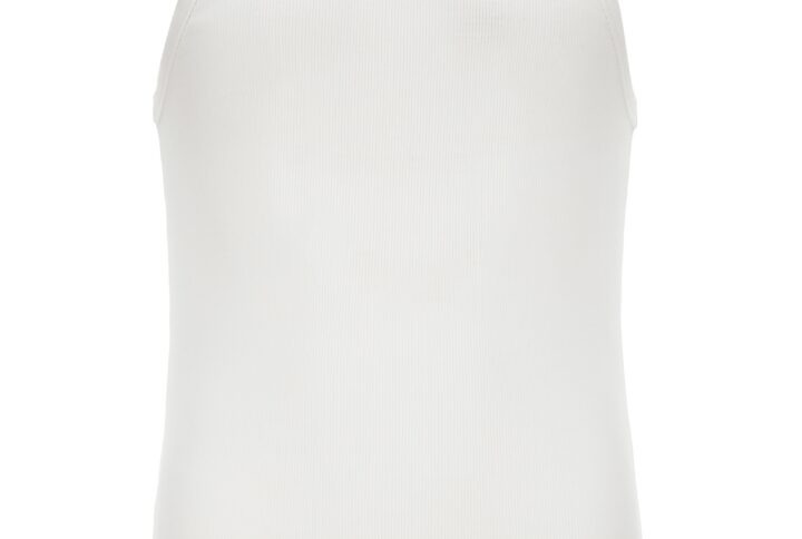 White Cotton Tank Tops | Jag Couture London – New York