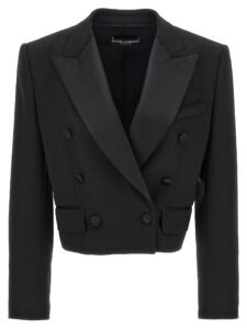 Black Virgin Wool Blazer