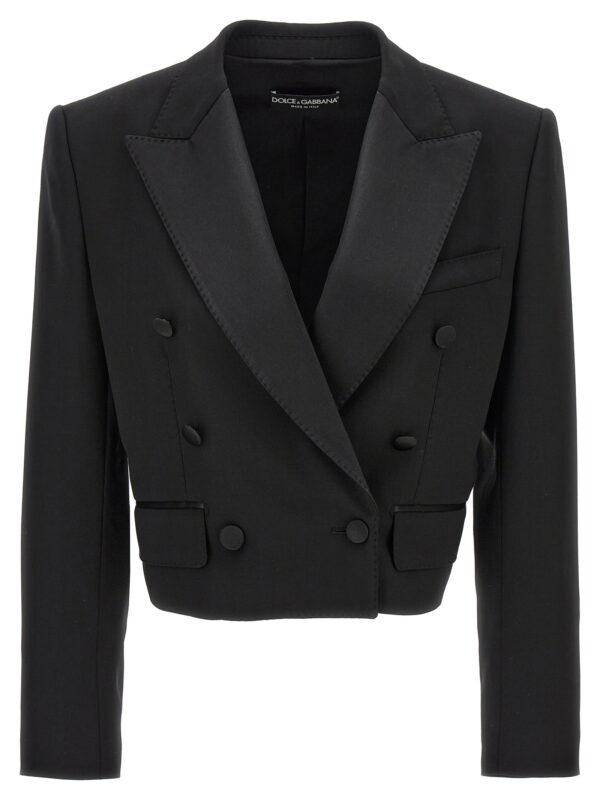 Black Virgin Wool Blazer