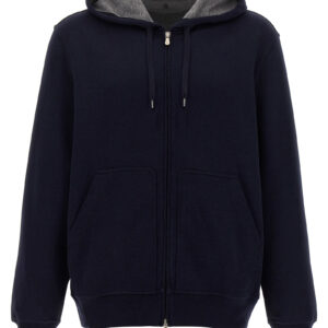 Blue Cotton Sweatshirt