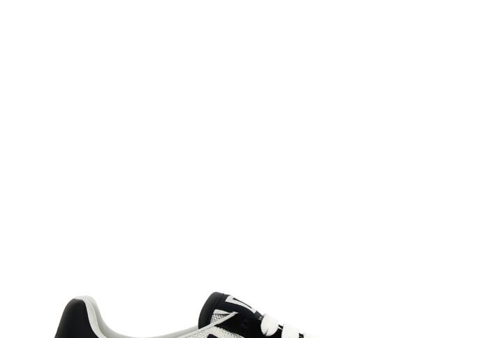 Bicolor Calfskin Athletic Sneakers | Jag Couture London – New York