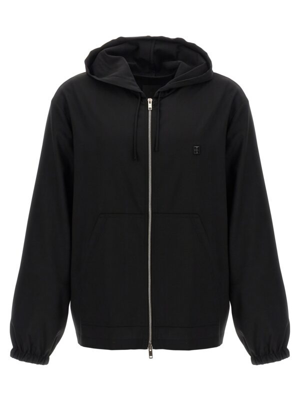 Black Virgin Wool Sweatshirt