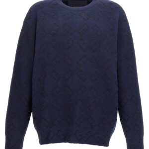 Blue Wool Cardigan