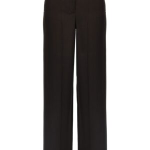 Purple Virgin Wool Dress Pants