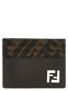 Brown Calf Leather Bos Taurus Cardholder