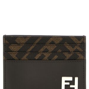 Brown Calf Leather Bos Taurus Cardholder