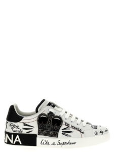 Bicolor Calfskin Sneakers