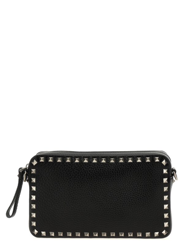 Black Calfskin Crossbody Bag