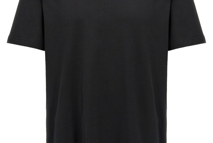 Black Cotton T-Shirt | Jag Couture London – New York