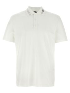 White Cotton Polo Shirt