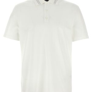 White Cotton Polo Shirt
