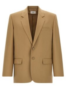 Beige Wool Blazer