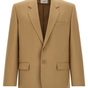 Beige Wool Blazer