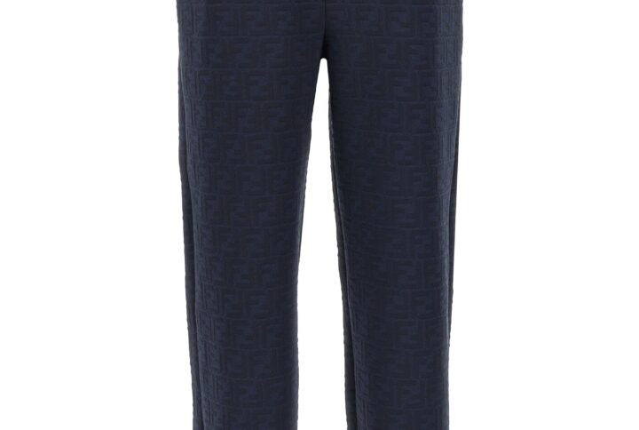 Blue Polyester Joggers (Workout Pants) | Jag Couture London – New York