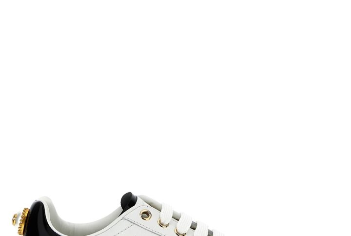 Bicolor Calfskin Low Top Sneakers - Jag Couture London