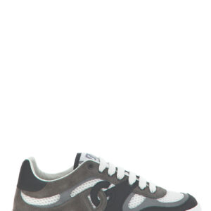 Gray Calfskin Athletic Sneakers