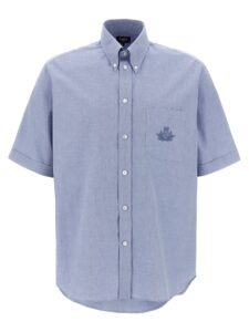 Blue Cotton Blouse