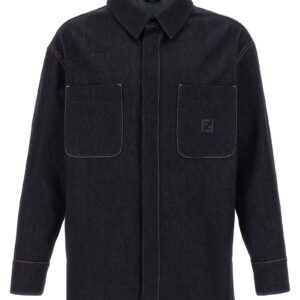 Blue Cotton Denim Jacket