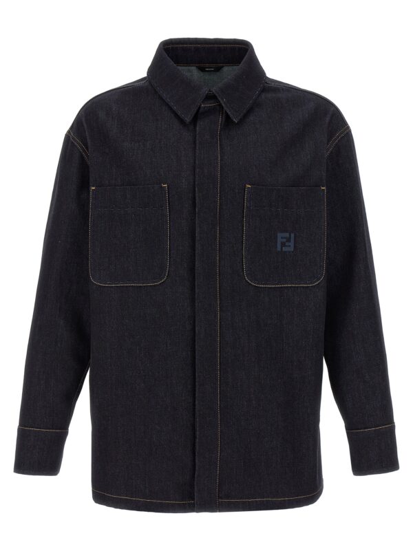 Blue Cotton Denim Jacket
