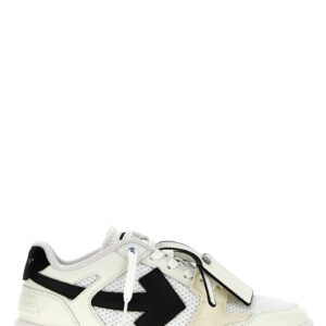 Bicolor Bovine Leather Athletic Sneakers