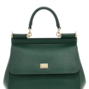 Bicolor Calfskin Handbag