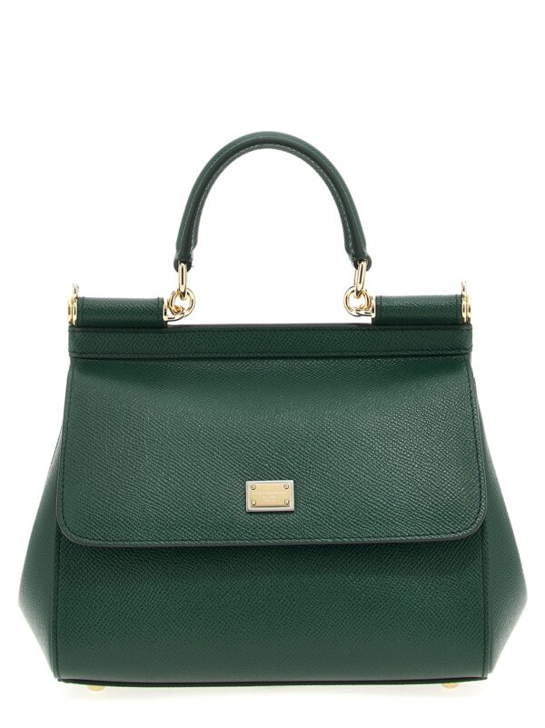 Bicolor Calfskin Handbag