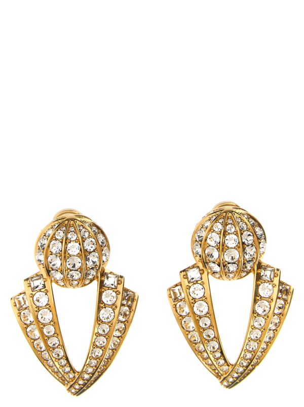Gold Brass Earrings