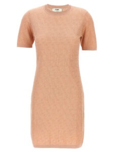 Multicolor Cotton Short Dress