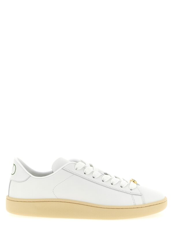 White Calfskin Sneakers