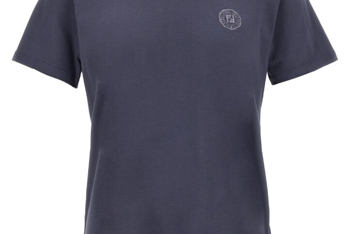 Blue Cotton T-Shirt | Jag Couture London – New York