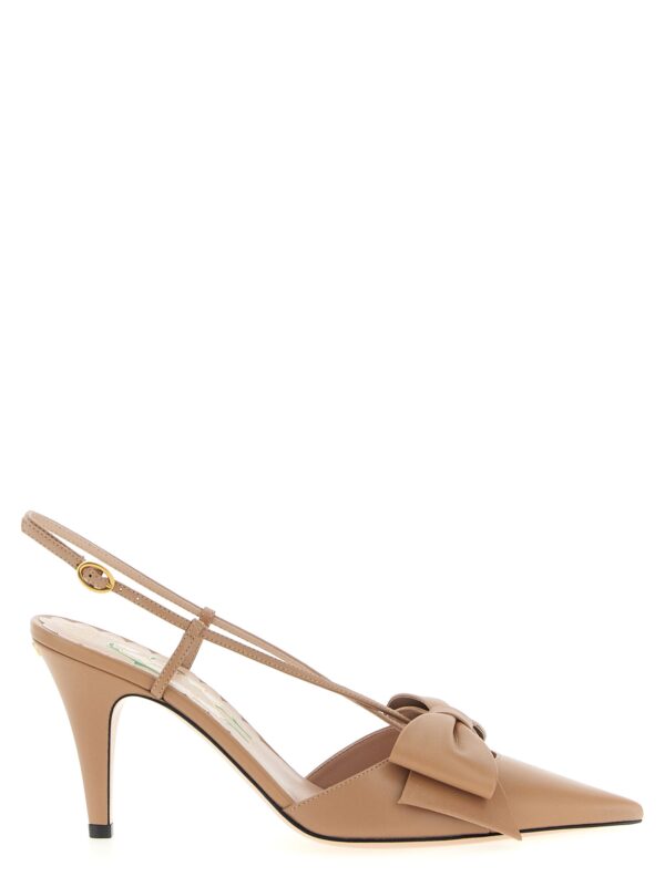 Multicolor Leather High Heel Pumps