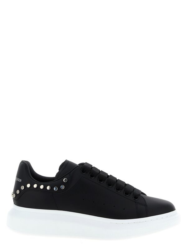 Black Calfskin Chunky Sneakers