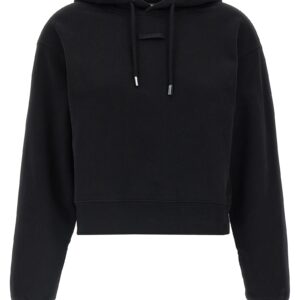 Black Cotton Hoodie