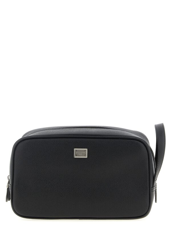 Black Calfskin Leather Wallet