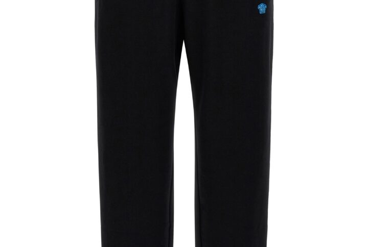 Black Cotton Joggers (Workout Pants) - Jag Couture London