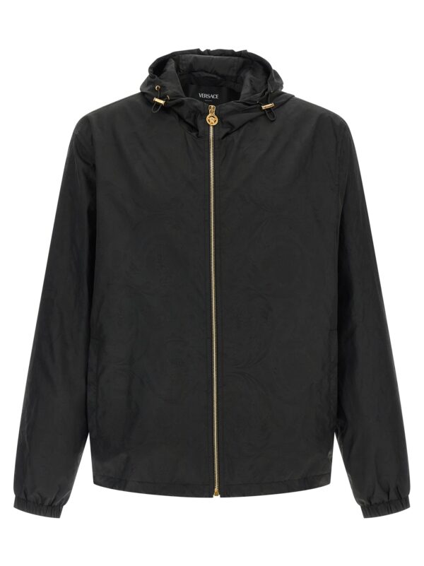 Black Nylon Shell Jacket