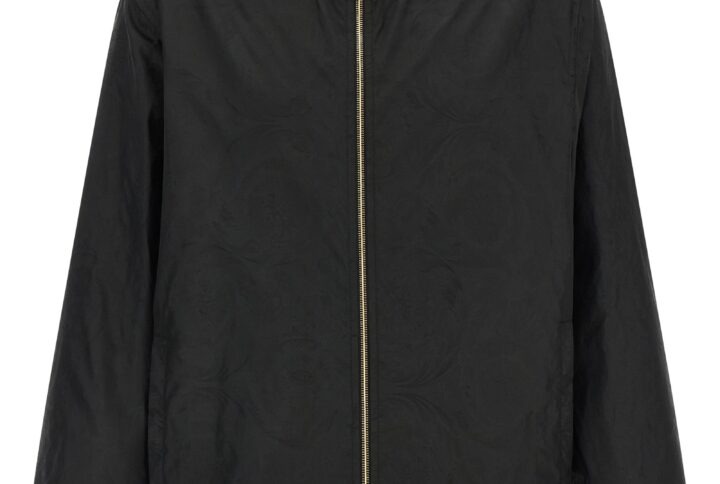 Black Nylon Shell Jacket | Jag Couture London – New York