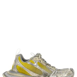 Bicolor Polyethylene Athletic Sneakers