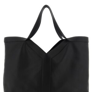 Black Calfskin Tote Bag