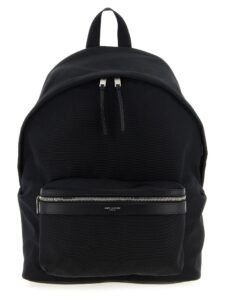 Black Polyamide Backpack