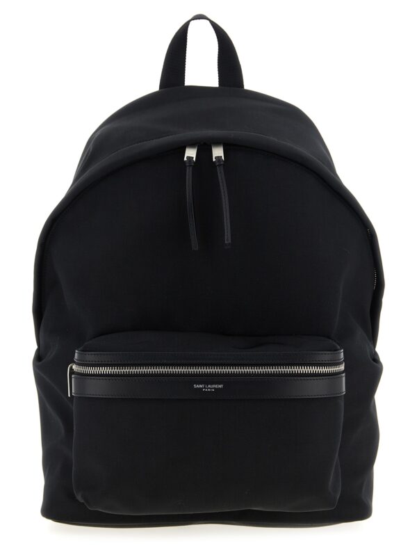 Black Polyamide Backpack
