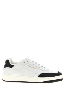 Bicolor Calfskin Low Top Sneakers