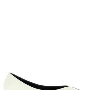 Bicolor Lamb Leather Ballet Flats