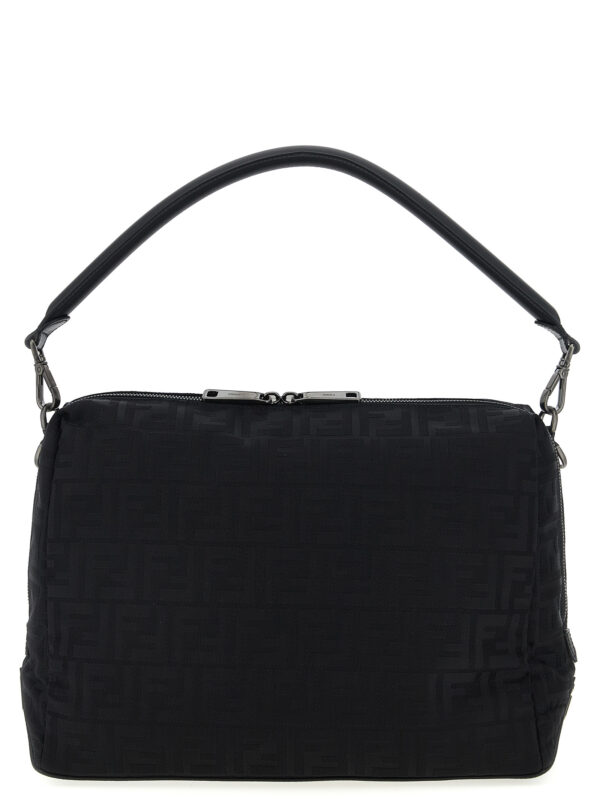 Black Polyamide Shoulder Bag