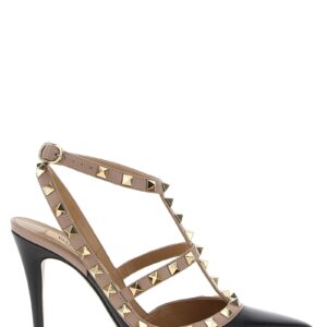 Black Lamb Leather High Heel Pumps