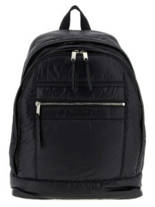 Black Calfskin Backpack